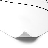 タンポポ蝶を呼吸 ポスター (角)