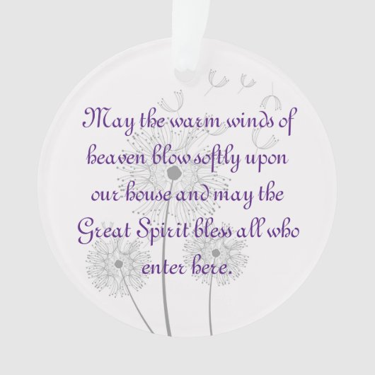 タンポポ賛美ンフラワーズthis homeオーナメント オーナメント (正面)