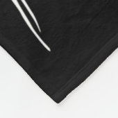 タンポポ赤いリボンの花ハート病アウェレ フリースブランケット (角)