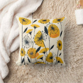 タンポポ野草畑 クッション (ブランケット)