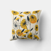 タンポポ野草畑 クッション (裏面)