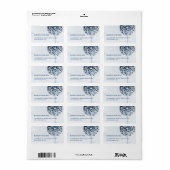 タンポポ青 ラベル (フルシート)