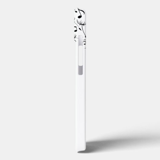 タンポポ音楽記号 Case-Mate iPhoneケース (裏面 / 左)