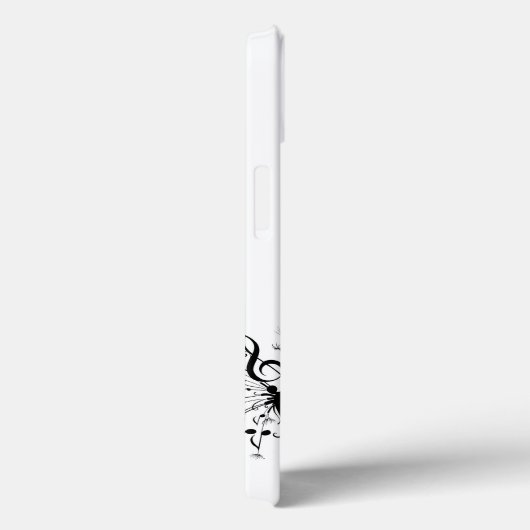タンポポ音楽記号 Case-Mate iPhoneケース (裏面 / 右)