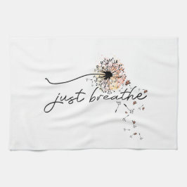 タンポポ願いキッチンタオル日没蝶 キッチンタオル