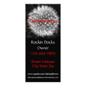 タンポポ風 ラックカード (正面)