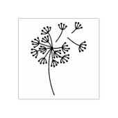 タンポポ飛んでいるン種 ラバースタンプ (インプリント)