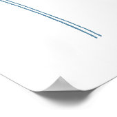 タンポポ3つ ポスター (角)