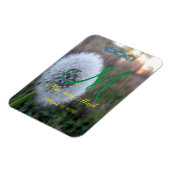 タンポポ3Dモノグラム マグネット (左側)