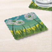 タンポポ – オリジナル絵画ズ ペーパーコースター (アングル)