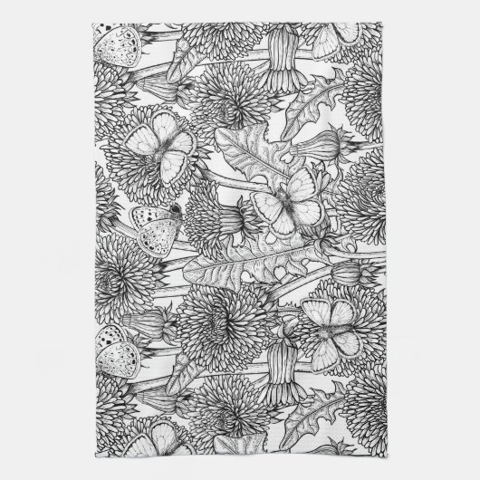 タンポポ キッチンタオル (縦)