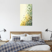 タンポポ キャンバスプリント (インサイチュ (寝室))