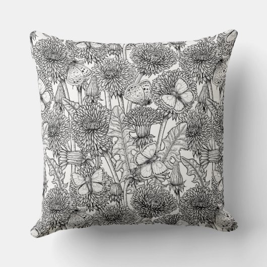 タンポポ クッション (裏面)