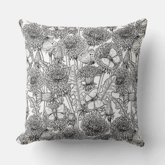 タンポポ クッション (正面)