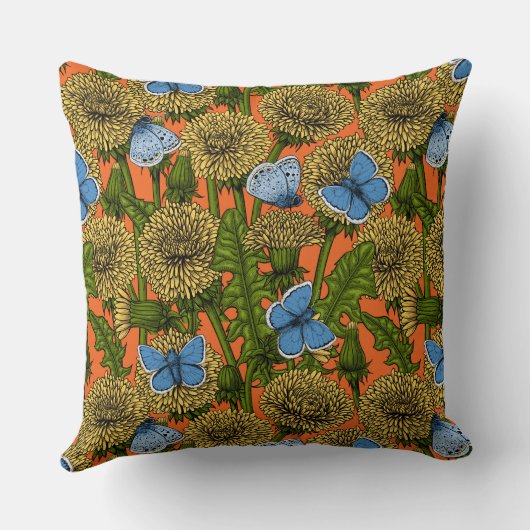 タンポポ クッション (裏面)