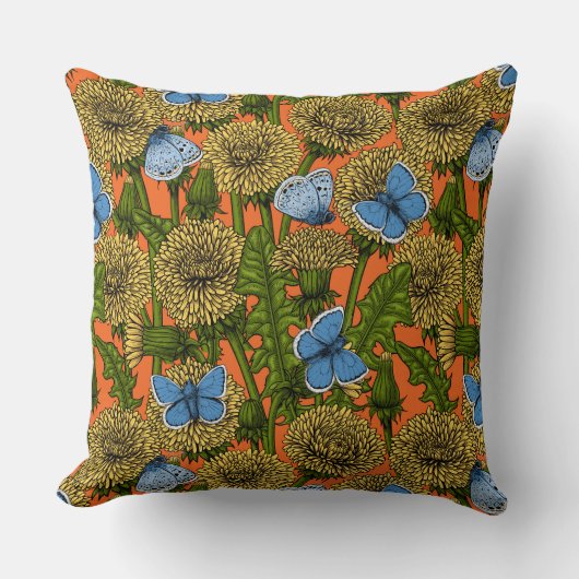 タンポポ クッション (正面)