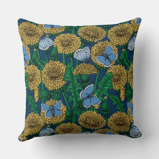 タンポポ クッション (裏面)