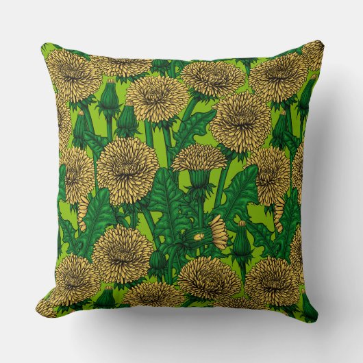 タンポポ クッション (正面)