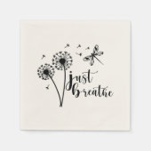 タンポポ スタンダードカクテルナプキン (正面)