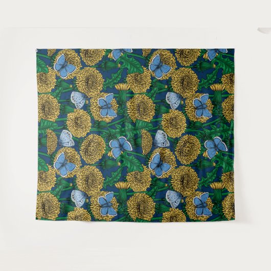 タンポポ タペストリー (正面(横))