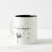 タンポポ ツートーンマグカップ (正面左)