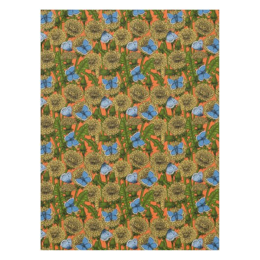 タンポポ テーブルクロス (正面)