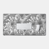 タンポポ デスクマット (キーボード&マウス)