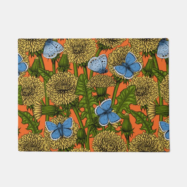 タンポポ ドアマット (正面)