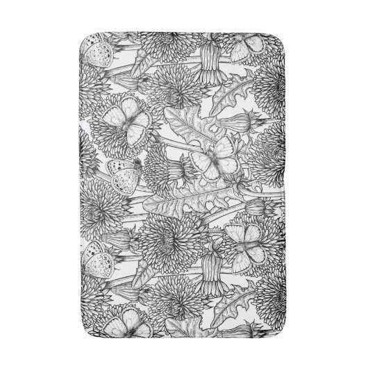 タンポポ バスマット (正面縦)