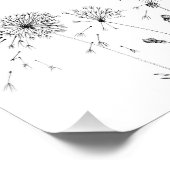 タンポポ フォトプリント            (角)