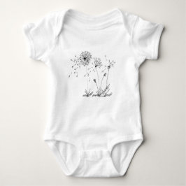タンポポ ベビーボディスーツ