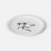 タンポポ ペーパープレート (アングル)