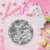 タンポポ ペーパープレート (パーティー)