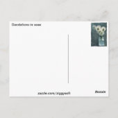 タンポポ ポストカード (裏面)