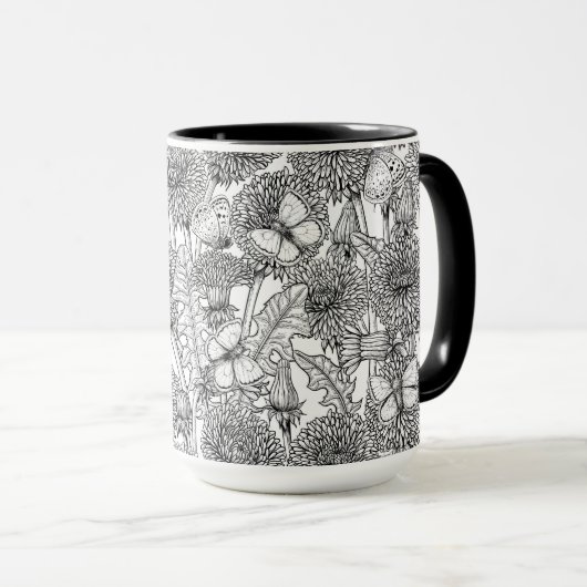 タンポポ マグカップ (正面右)