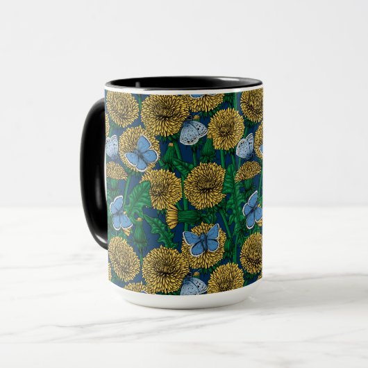 タンポポ マグカップ (正面左)