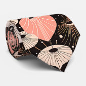 タンポポ – ミッドセンチュリー – レトロモダンデザイン ネクタイ (ロール)