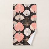 タンポポ – ミッドセンチュリー – レトロモダンデザイン バスタオルセット (ハンドタオル)