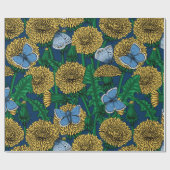 タンポポ ラッピングペーパー (フラット)