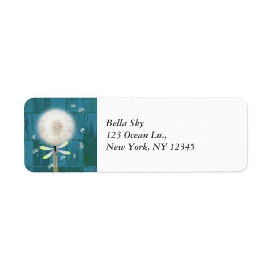 タンポポ ラベル (正面)