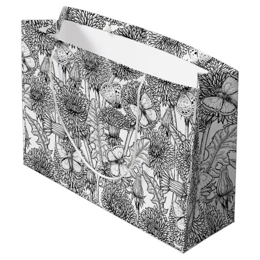 タンポポ ラージペーパーバッグ (裏面アングル)