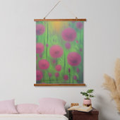 タンポポ 吊り下げ型タペストリー (寝室)