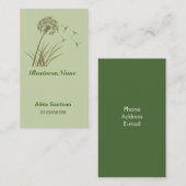 タンポポ 名刺 (正面/裏面)