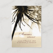 タンポポ 名刺 (裏面)