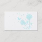 タンポポ 名刺 (裏面)