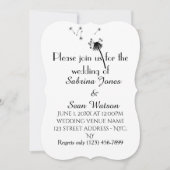 タンポポ 招待状 (正面)