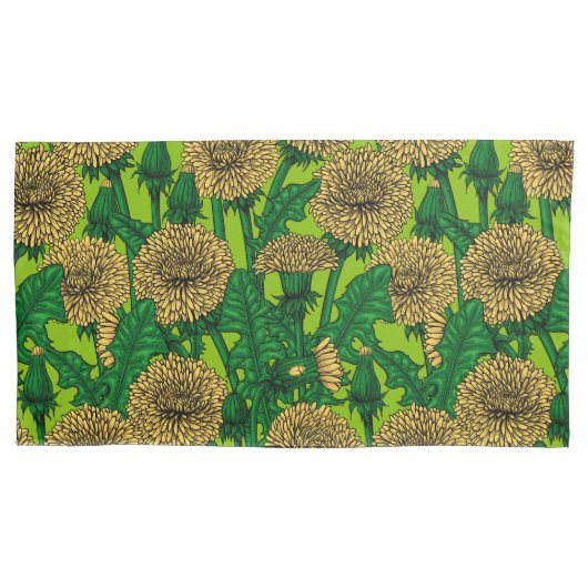 タンポポ 枕カバー (正面左)