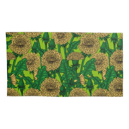 タンポポ 枕カバー (裏面-右)