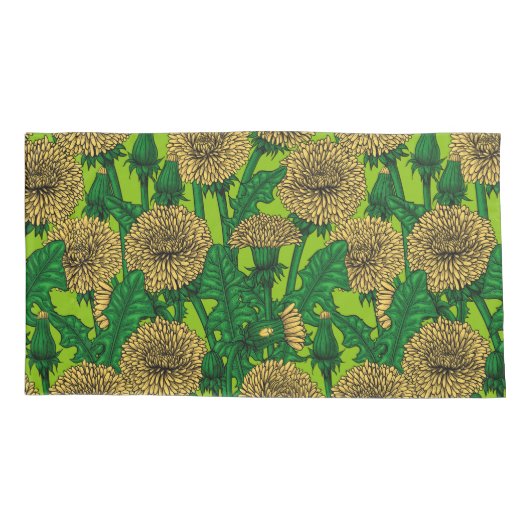 タンポポ 枕カバー (裏面-左)