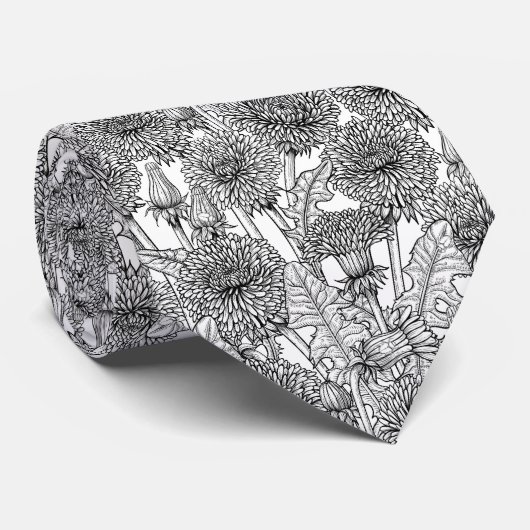 タンポポ,白黒 ネクタイ (ロール)